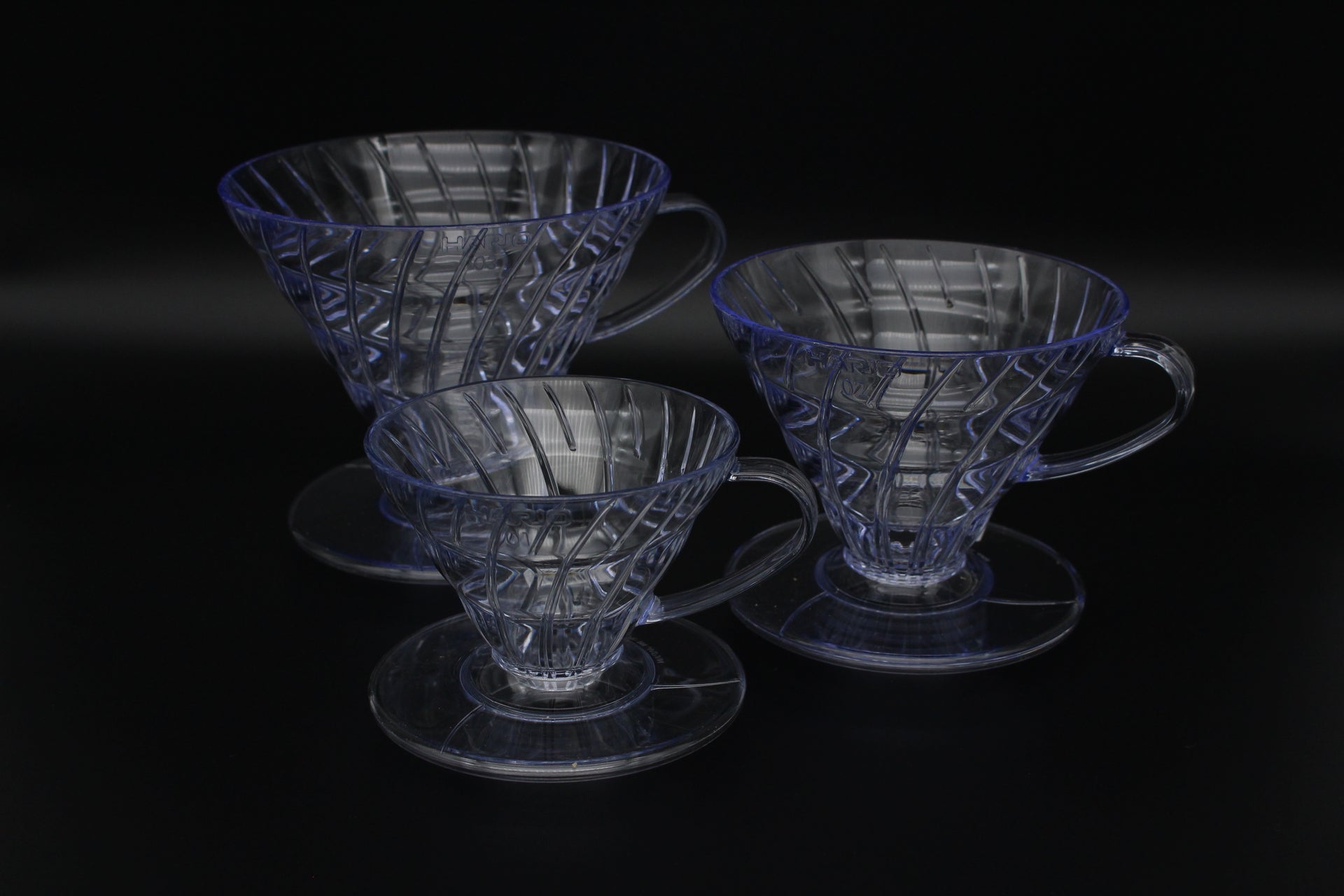 Hario V60 Clear Dripper size 1, 2, 3 unboxed