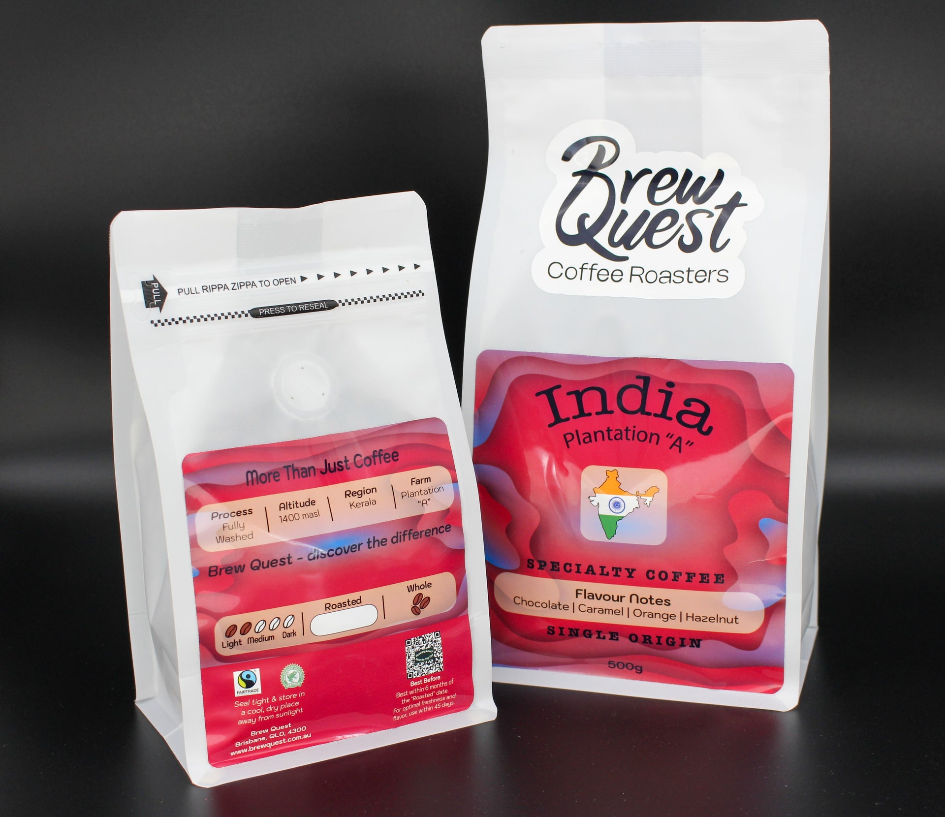 India Plantation A coffee bag 500g